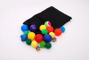 lot de 20 balles sensorielles