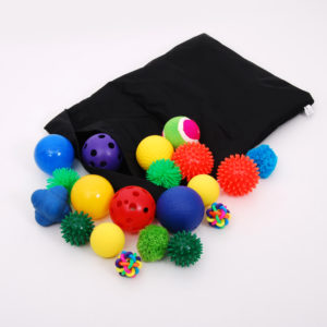 lot de 20 balles sensorielles