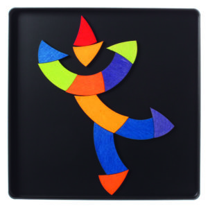 91080 disque coloré goethe forme harlequin ludimage