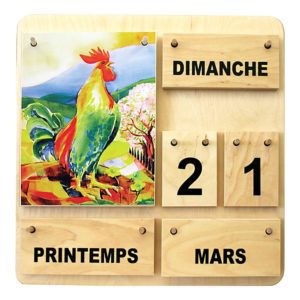 calendrier perpétuel les quatre saisons