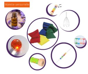 mallette sensoriel "aide à domicile"