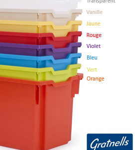 bac gratnells couleur bacs rangement mobilier ludimage 49830012 49841001 49840010