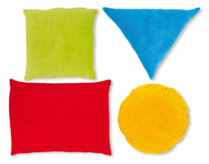 coussins tissus jouet eveil sensoriel jeu exercice ns2129 ludimage