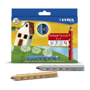 crayon de couleur groove lyra triple one ludimage l38311120