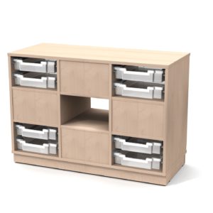 meuble double face meuble rangement bois mobilier ludimage 6520191