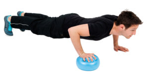 over ball bleu jeu de motricite exercice ludimage 4008011