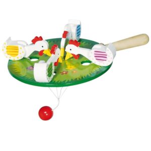 poules qui picorent 53915 ludimage