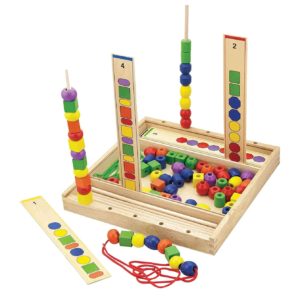 sequence perles jeu d'assemblage couleures animation ludimage 76073