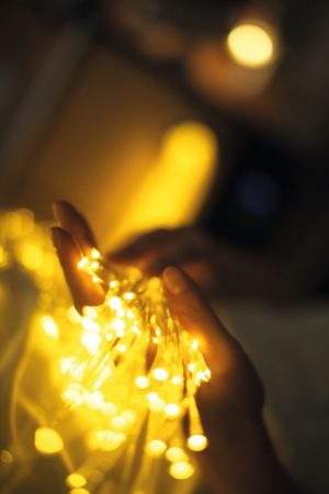 fibre optique avec led
