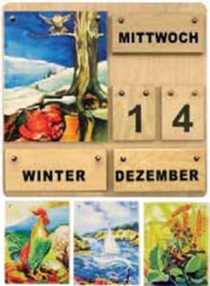 Calendrier Les 4 Saisons Ludimage