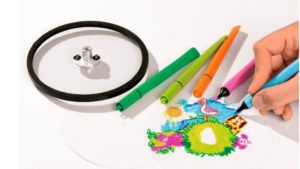 support-blanc-pour-projecteur