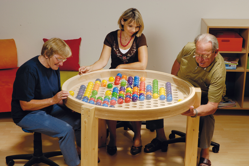 table à boules grand modèle