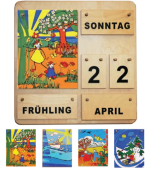 calendrier perpetuel claude-et-claire