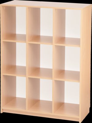 Meuble rangement 9 cases
