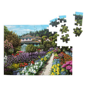 puzzle 63 pièces "les jardins de monet"