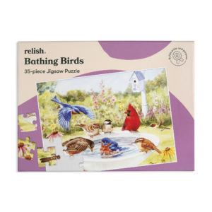 puzzle 35 pièces "oiseaux colorés"