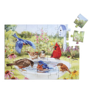puzzle 35 pièces "oiseaux colorés"