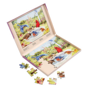 puzzle 35 pièces "oiseaux colorés"