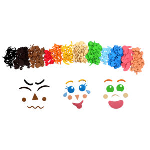 gommettes en mousse emotions
