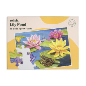 Puzzle 13 pièces "fleurs de lotus"