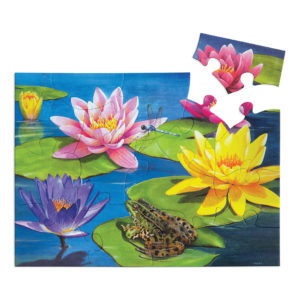 puzzle 13 pièces "fleurs de lotus"