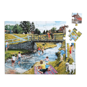 puzzle 35 pièces "balade du dimance"h