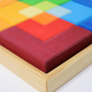 square jeu d'assemblage en bois