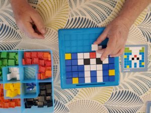 jeu de mosaïques pour personnes agées par ludimage