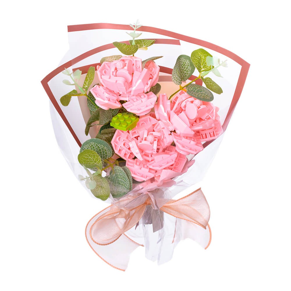 jeu de construction fleurs
