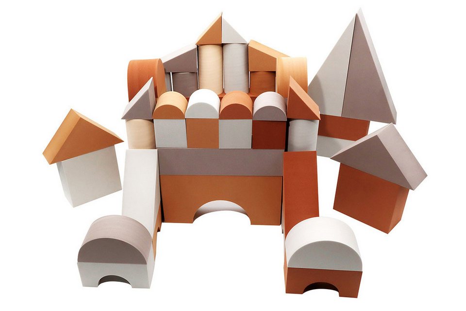 bloc de construction en mousse