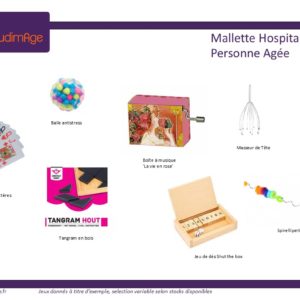 Mallette hospitalisation personne agée ludimage 2026