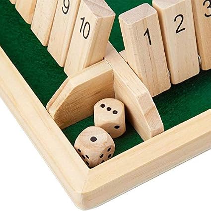 jeu "shut the box"